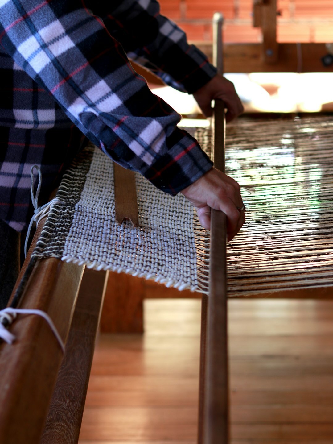 chilean artisan weaving